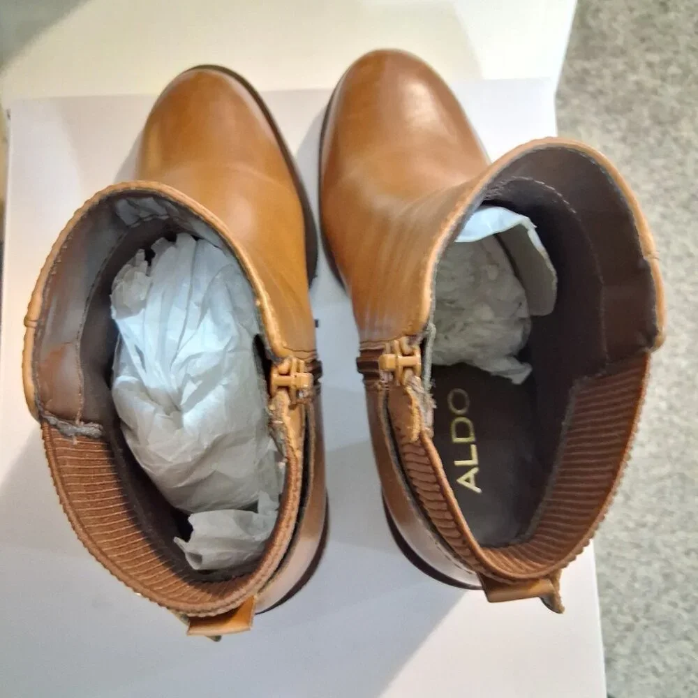 Aldo Leather Rosaldee Booties